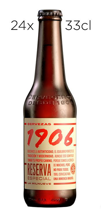 Home 12 Caja de 24 Tercios Cerveza Estrella Galicia 1906 Reserva Especial