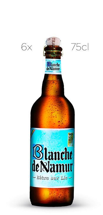 Cerveza Blanche de Namur Caja de 6 botellas 75cl