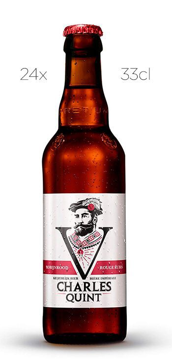 Cerveza Charles V Rubia Caja de 24 botellas 33cl