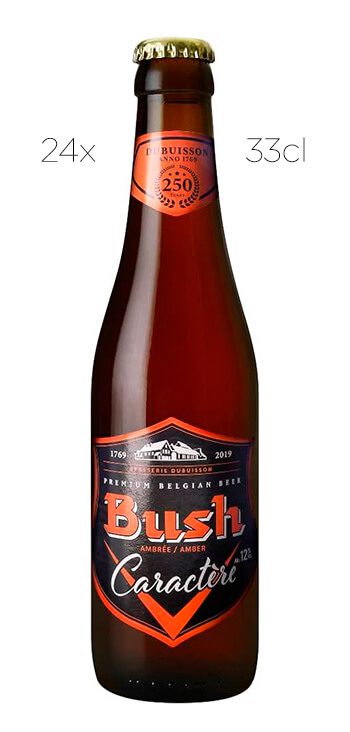 Cerveza Bush Scaldis Ambree Caja de 24 botellas 33cl